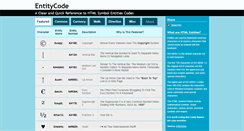 Desktop Screenshot of entitycode.com