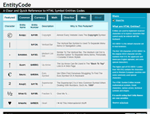 Tablet Screenshot of entitycode.com